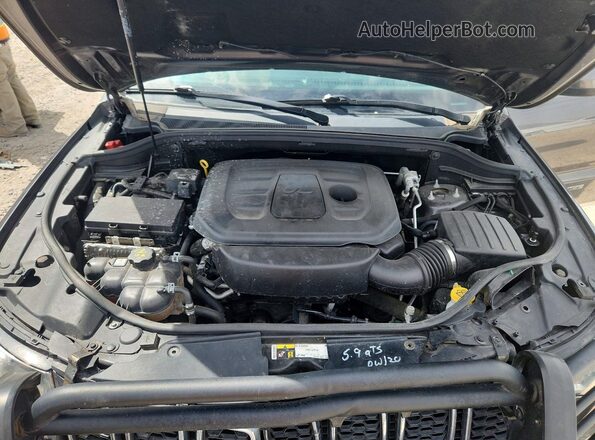1C4RJFAG7KC739449 2019 JEEP GRAND Gray Rear interior view