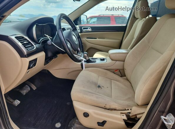 1C4RJFAG7KC739449 2019 JEEP GRAND Gray Front interior view