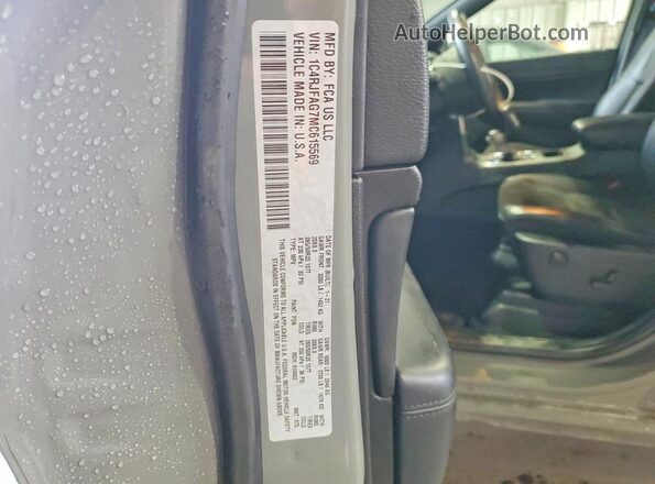 1C4RJFAG7MC615569 2021 JEEP GRAND Gray Vista de la etiqueta del VIN