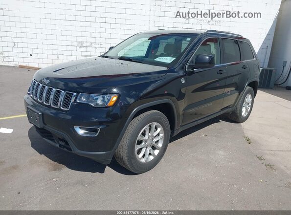 1C4RJFAG7MC793644 2021 JEEP GRAND CHEROKEE Black Vista tres cuartos delantera izquierda