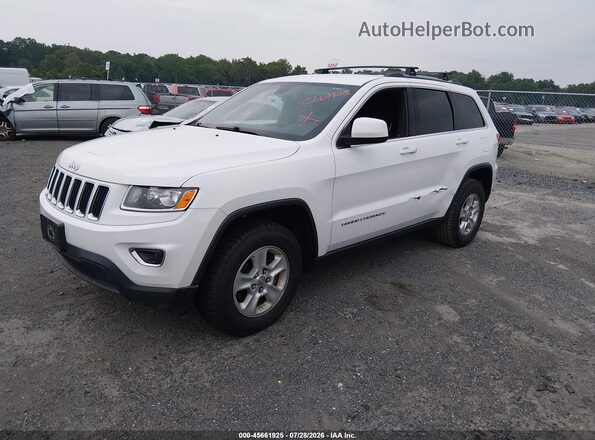 1C4RJFAG8GC435683 2016 JEEP GRAND CHEROKEE White Առջևի ձախ երեք քառորդ տեսարան