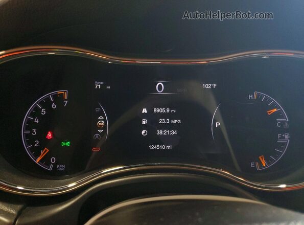 1C4RJFAG8GC474449 2016 JEEP GRAND Black Instrument cluster view