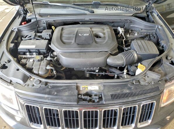 1C4RJFAG8GC474449 2016 JEEP GRAND Black Engine compartment view