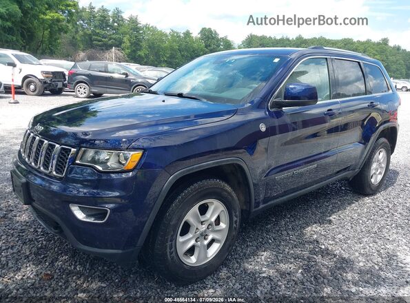 1C4RJFAG8HC667363 2017 JEEP GRAND CHEROKEE Blue წინა მარცხენა ხედი სამი მეოთხედიდან