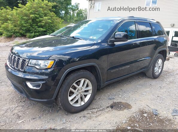 1C4RJFAG8HC728548 2017 JEEP GRAND CHEROKEE Black Przód lewy
