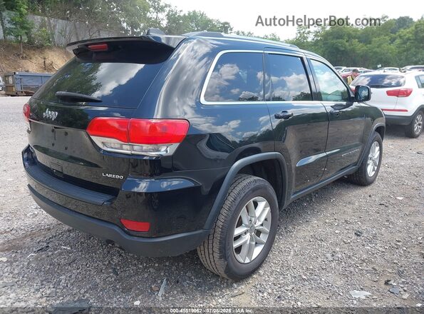 1C4RJFAG8HC728548 2017 JEEP GRAND CHEROKEE Black Tył prawy