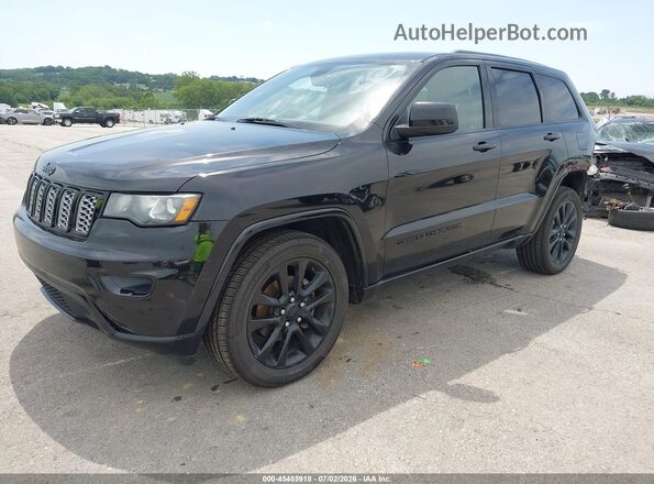 1C4RJFAG8HC867174 2017 JEEP GRAND CHEROKEE Black Vista tres cuartos delantera izquierda