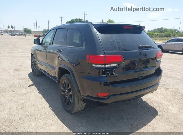 1C4RJFAG8HC886047 2017 JEEP GRAND CHEROKEE Black Tył lewy