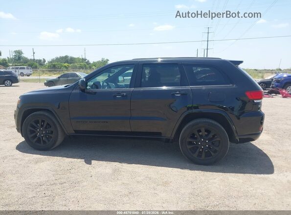 1C4RJFAG8HC886047 2017 JEEP GRAND CHEROKEE Black Widok wnętrza 360 stopni