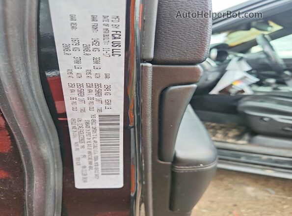 1C4RJFAG8JC229626 2018 JEEP GRAND Black Вид наклейки з VIN-кодом