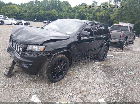 1C4RJFAG8JC356716 2018 JEEP GRAND CHEROKEE Black Vista tres cuartos delantera izquierda