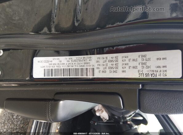 1C4RJFAG8JC356716 2018 JEEP GRAND CHEROKEE Black Vista del compartimento del motor