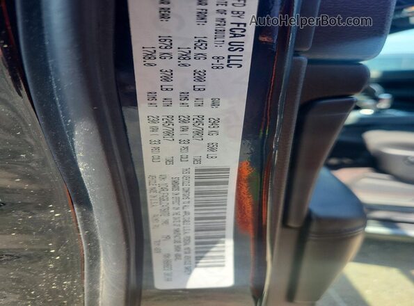 1C4RJFAG8JC478072 2018 JEEP GRAND Black Widok naklejki z numerem VIN