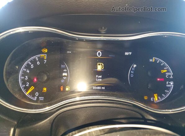 1C4RJFAG8JC506436 2018 JEEP GRAND Gray Widok zestawu wskaźników
