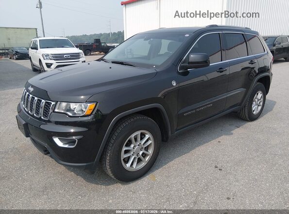 1C4RJFAG8KC754221 2019 JEEP GRAND CHEROKEE Black Առջևի ձախ երեք քառորդ տեսարան