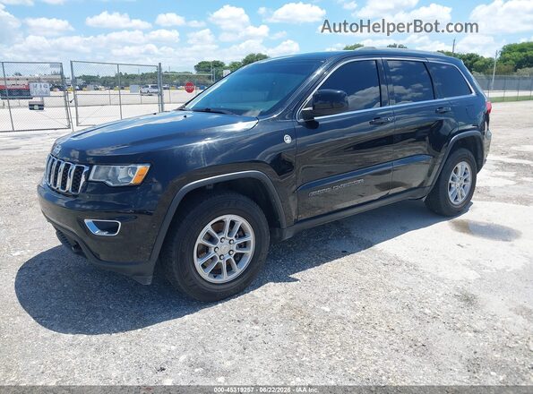 1C4RJFAG8KC836997 2019 JEEP GRAND CHEROKEE Black წინა მარცხენა ხედი სამი მეოთხედიდან