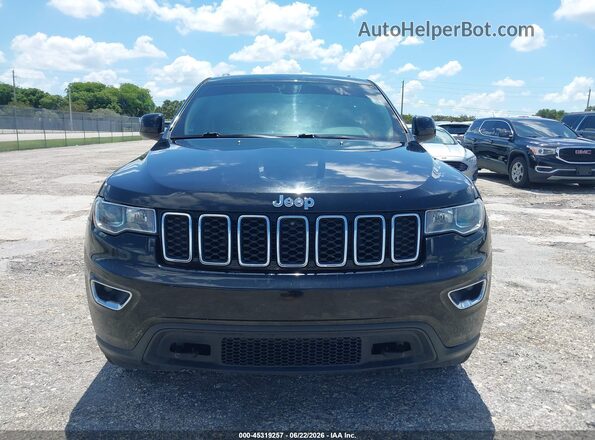 1C4RJFAG8KC836997 2019 JEEP GRAND CHEROKEE Black ხელსაწყოთა პანელის ხედი