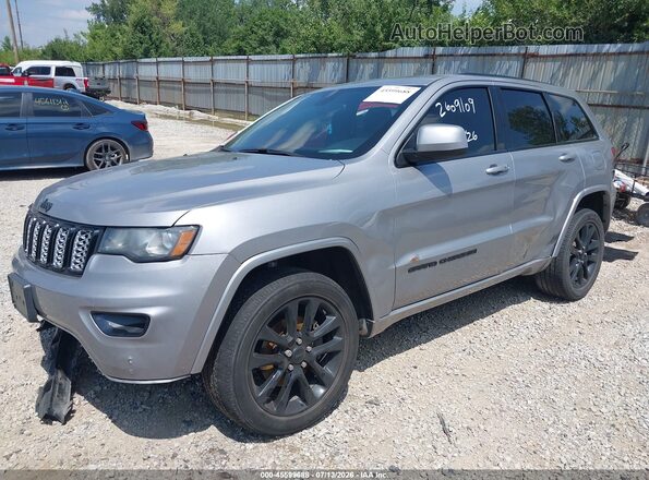1C4RJFAG8LC224770 2020 JEEP GRAND CHEROKEE Silver Առջևի ձախ երեք քառորդ տեսարան