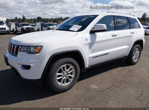 1C4RJFAG8LC339711 2020 JEEP GRAND CHEROKEE White Առջևի ձախ երեք քառորդ տեսարան