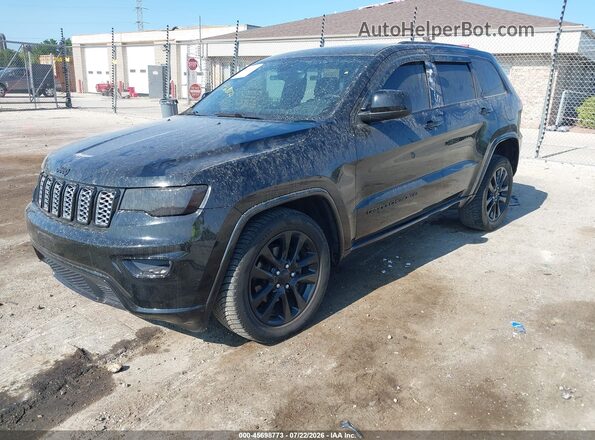 1C4RJFAG9HC797765 2017 JEEP GRAND CHEROKEE Черный Передняя левая четверть