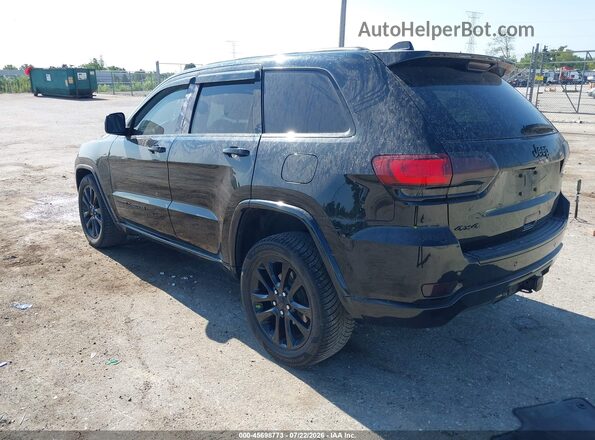 1C4RJFAG9HC797765 2017 JEEP GRAND CHEROKEE Черный Задняя левая четверть