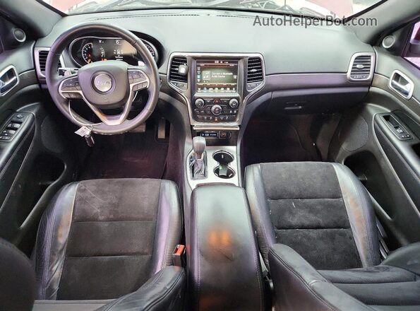 1C4RJFAG9HC919122 2017 JEEP GRAND Red Вид панелі приладів