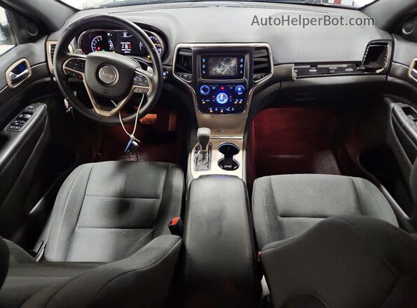 1C4RJFAG9HC959202 2017 JEEP GRAND Белый Вид панели приборов