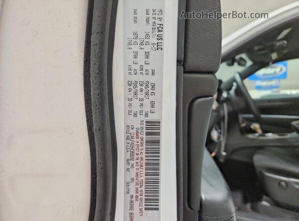 1C4RJFAG9HC959202 2017 JEEP GRAND Белый Вид наклейки с VIN-кодом