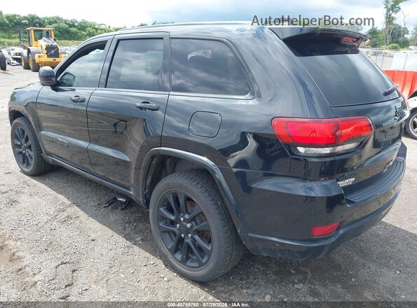 1C4RJFAG9JC173129 2018 JEEP GRAND CHEROKEE Black Tył lewy