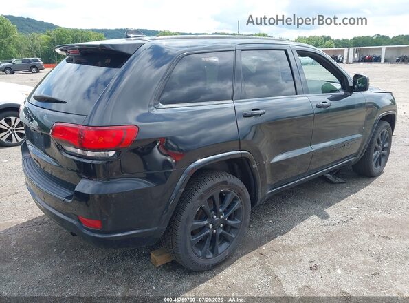 1C4RJFAG9JC173129 2018 JEEP GRAND CHEROKEE Black Tył prawy