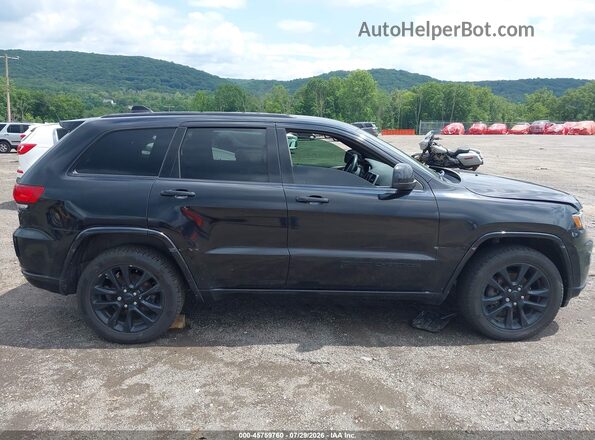 1C4RJFAG9JC173129 2018 JEEP GRAND CHEROKEE Black Widok wnętrza z tyłu