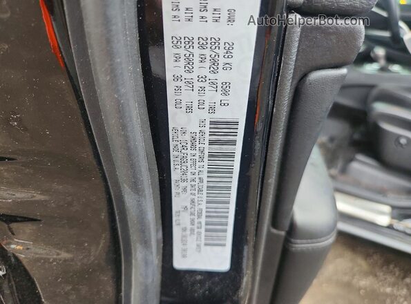 1C4RJFAG9JC204136 2018 JEEP GRAND Black VIN კოდის სტიკერის ხედი