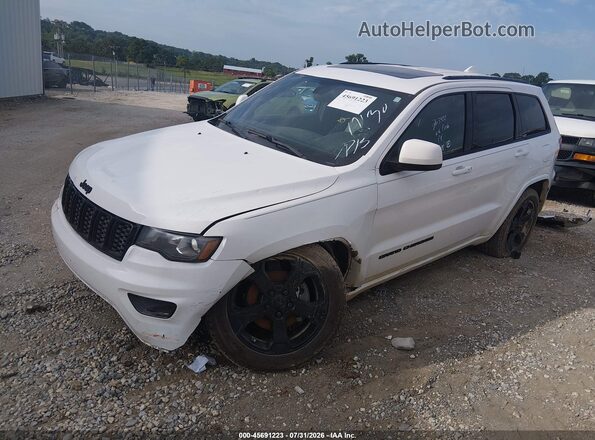 1C4RJFAG9JC263400 2018 JEEP GRAND CHEROKEE White Առջևի ձախ երեք քառորդ տեսարան