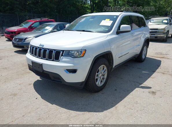 1C4RJFAG9JC507059 2018 JEEP GRAND CHEROKEE White წინა მარცხენა ხედი სამი მეოთხედიდან