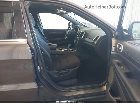 1C4RJFAG9KC587285 2019 JEEP GRAND CHEROKEE Gray Widok wnętrza z przodu