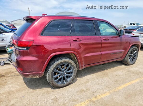 1C4RJFAG9KC678640 2019 JEEP GRAND Бордовый Задняя правая четверть