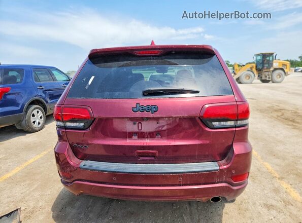 1C4RJFAG9KC678640 2019 JEEP GRAND Бордовый Вид сзади