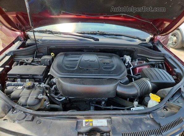 1C4RJFAG9KC678640 2019 JEEP GRAND Бордовый Вид задней части салона