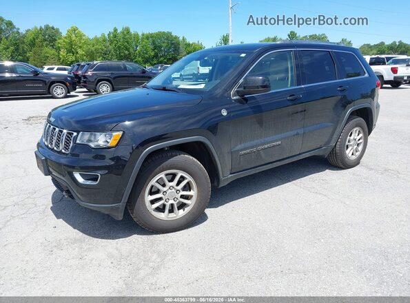 1C4RJFAG9KC837026 2019 JEEP GRAND CHEROKEE Black Առջևի ձախ երեք քառորդ տեսարան