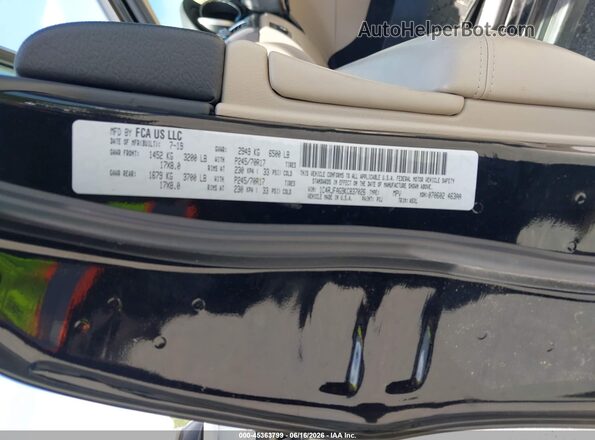 1C4RJFAG9KC837026 2019 JEEP GRAND CHEROKEE Black Շարժիչի բաժամունքի տեսք