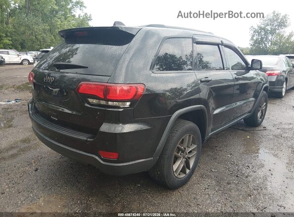 1C4RJFAGXGC398958 2016 JEEP GRAND CHEROKEE Черный Задняя правая четверть