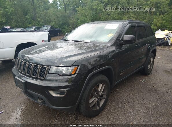 1C4RJFAGXGC398958 2016 JEEP GRAND CHEROKEE Черный Передняя левая четверть