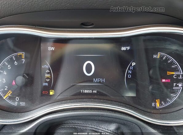 1C4RJFAGXGC414477 2016 JEEP GRAND CHEROKEE Black Vista de los asientos traseros