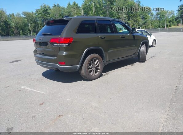 1C4RJFAGXHC655067 2017 JEEP GRAND CHEROKEE Green Tył prawy