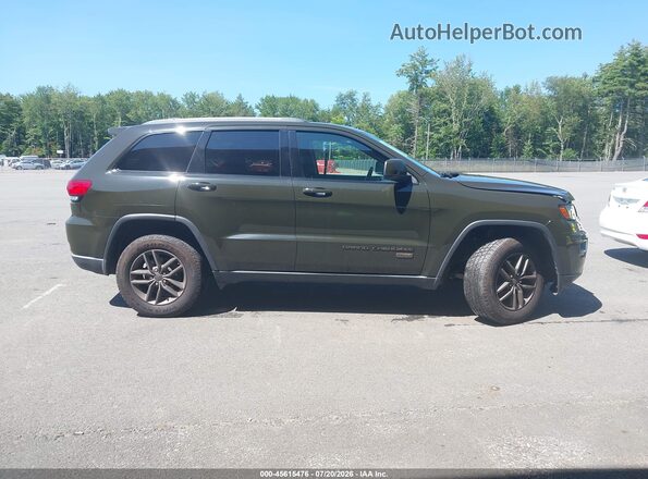 1C4RJFAGXHC655067 2017 JEEP GRAND CHEROKEE Green Widok zestawu wskaźników