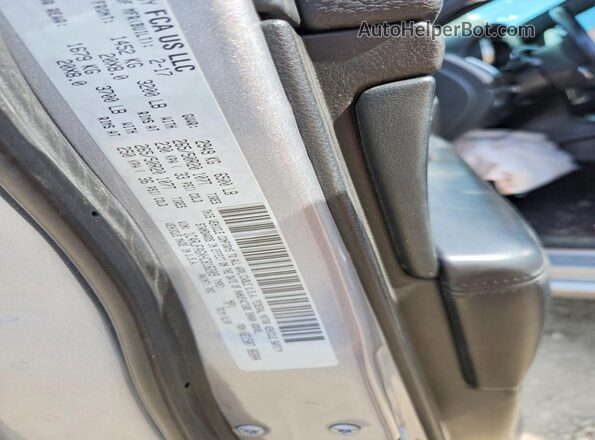 1C4RJFAGXHC816209 2017 JEEP GRAND Silver VIN კოდის სტიკერის ხედი