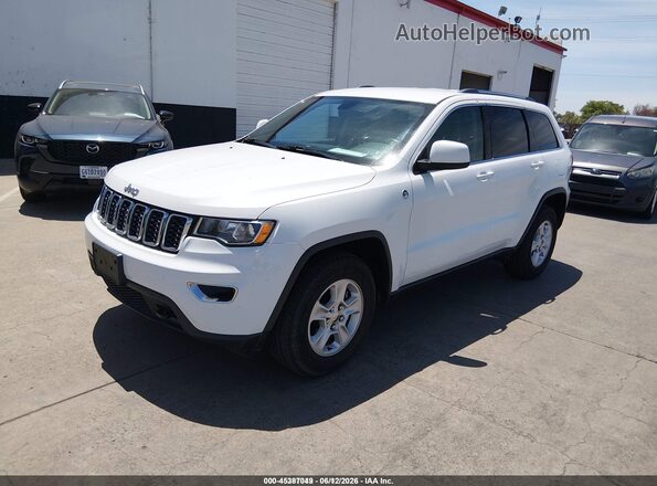 1C4RJFAGXHC891444 2017 JEEP GRAND CHEROKEE White Vista tres cuartos delantera izquierda