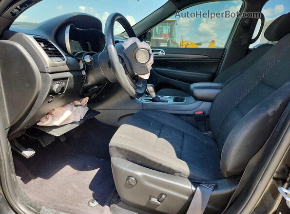 1C4RJFAGXJC259632 2018 JEEP GRAND Black წინა სალონის ხედი