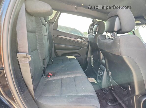 1C4RJFAGXJC259632 2018 JEEP GRAND Black უკანა სავარძლების ხედი