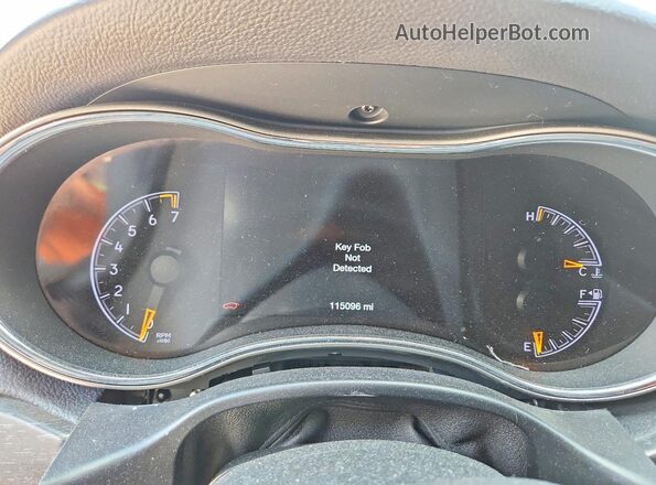 1C4RJFAGXJC259632 2018 JEEP GRAND Black ხელსაწყოთა პანელის ხედი